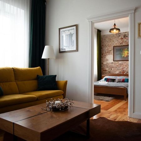 Ferienwohnung Klimatyczny Apartament Art Deco Chełm Exterior foto